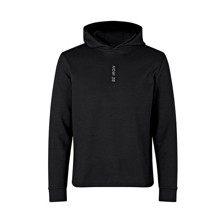 BE IRON Metal Hoodie, Nur Größe S