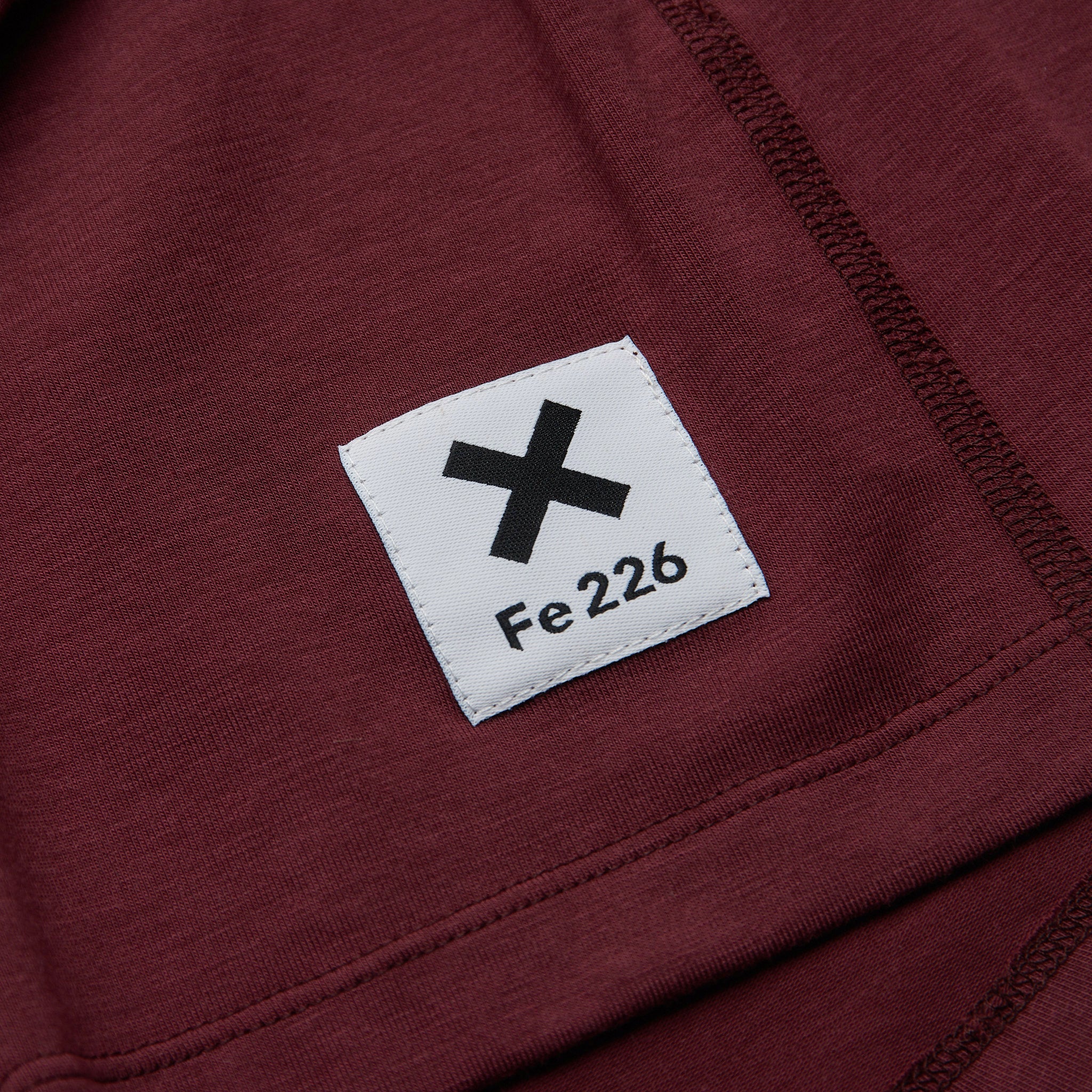 Women Running Shirt LS, Burgundy