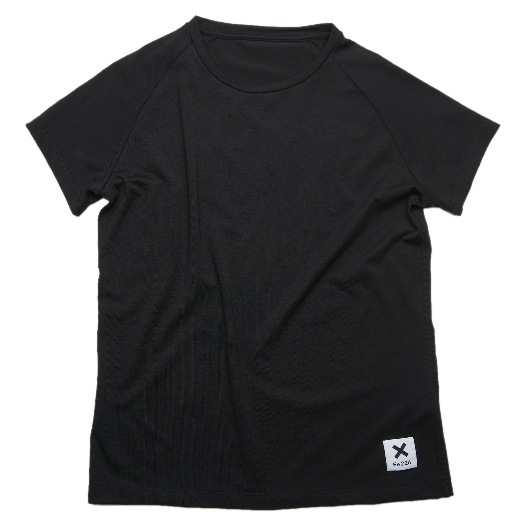Damen Laufshirt, Schwarz