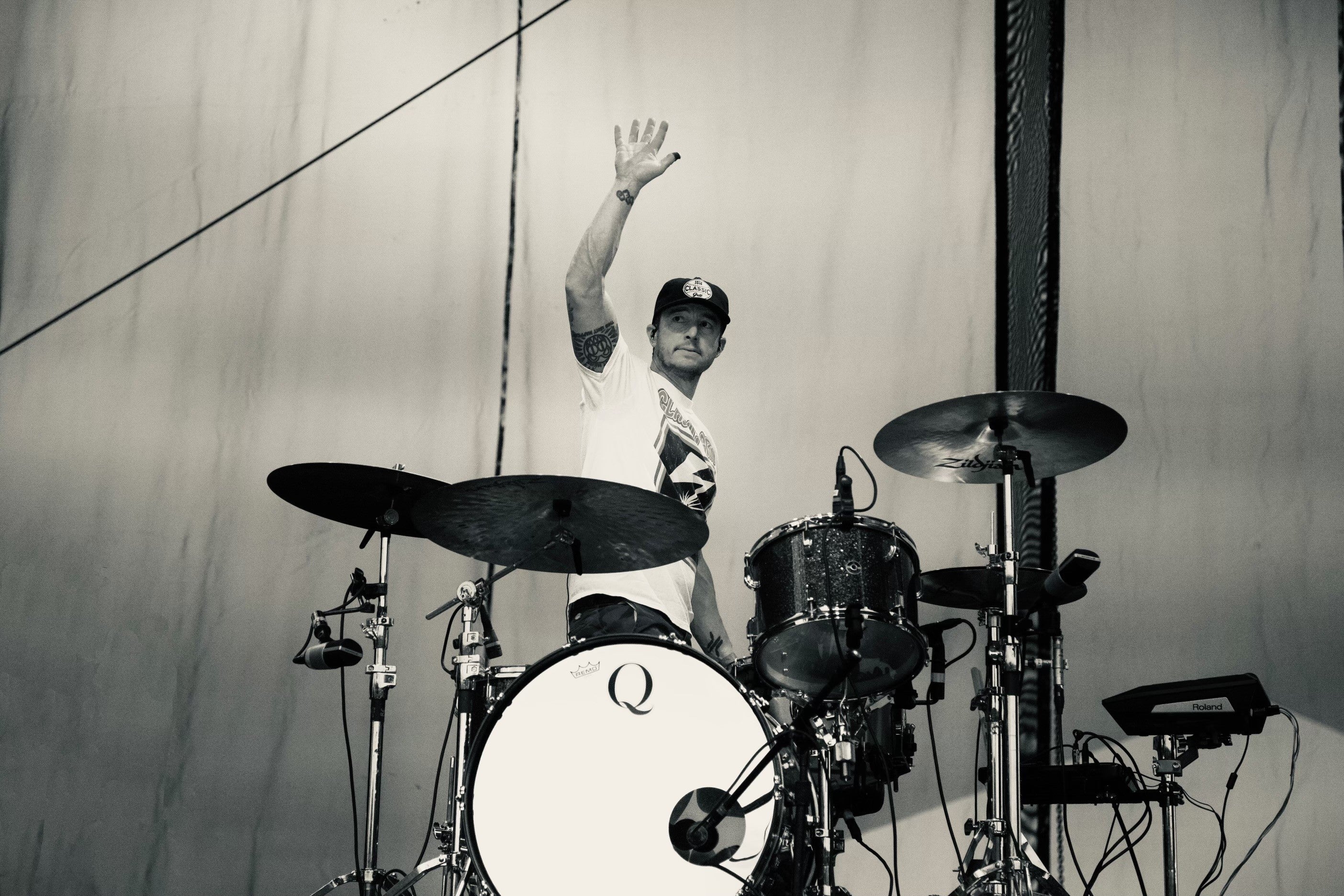 y Breckenridge, Drummer of Rockband Thrice, musician, Runner, Fe226