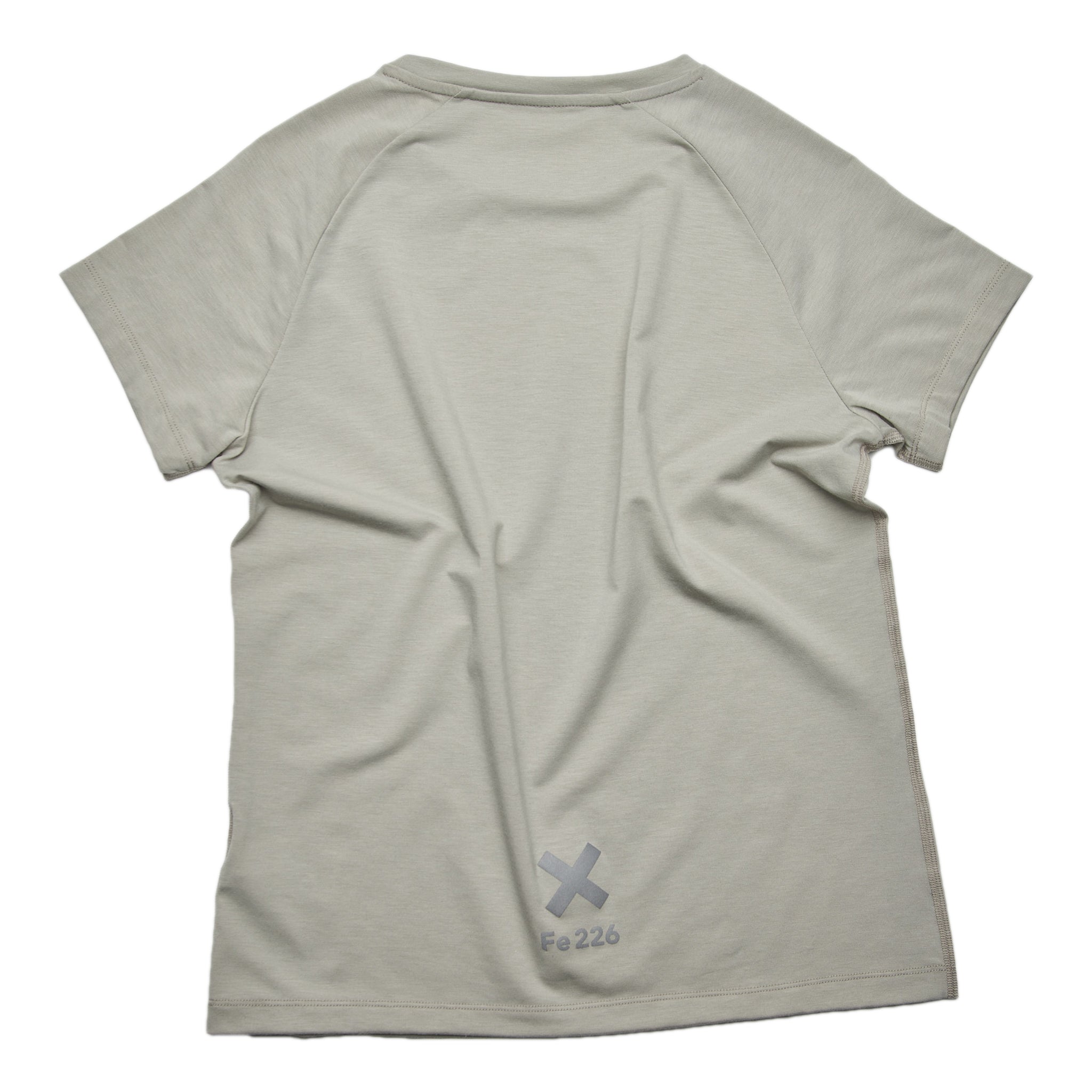 Damen Laufshirts, Nieselgrau